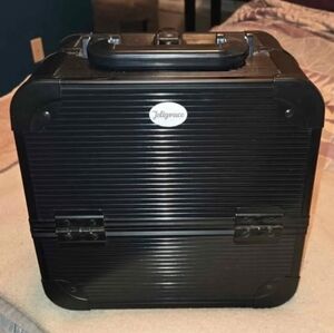 Joligrace Black Makeup Train Case